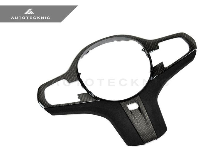 AutoTecknic Interior Alcantara Steering Wheel Trim For BMW G02 X4 - AutoTalent