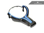AutoTecknic Interior Outer Steering Wheel Trim Marina Blue Inner Trim For BMW F87 M2 - AutoTalent