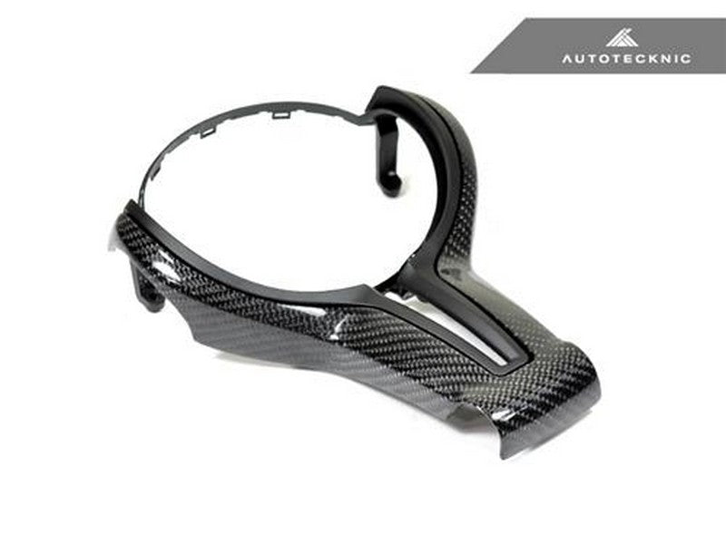 AutoTecknic Interior Outer Steering Wheel Trim Stealth Black Inner Trim For BMW F82 M4 - AutoTalent