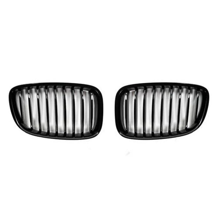 AutoTecknic Aero Replacement Glazing Black Front Grilles For BMW F07 535i - AutoTalent