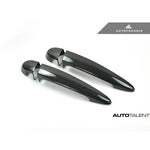 Autotecknic Dry Carbon Fiber Door Handle Trims For Bmw F22 M240i - AutoTalent