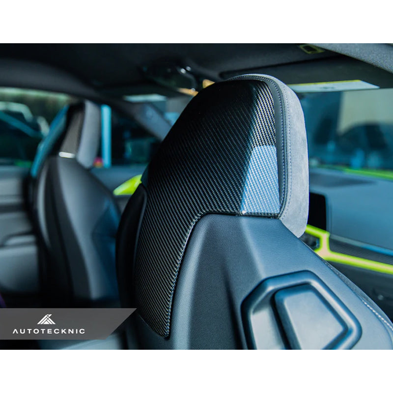 AutoTecknic Dry Carbon Seat Back Cover | BMW G8X M3/M4 2020-2022