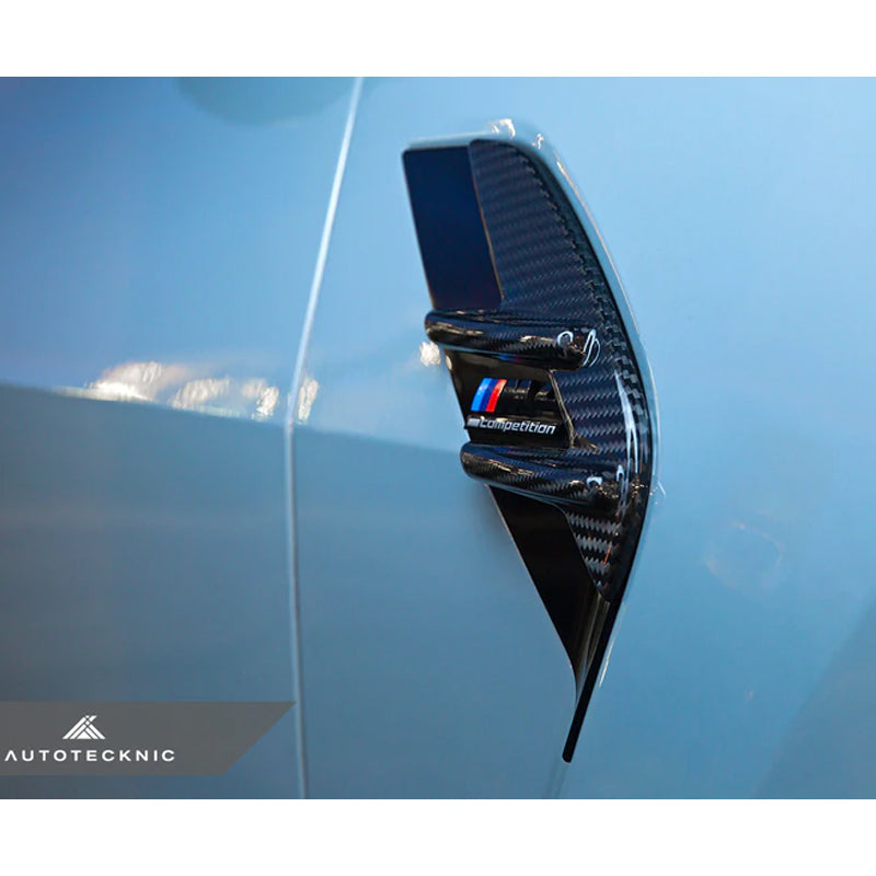 AutoTecknic Dry Carbon Fiber Fender Trim Set | BMW G8X M3/M4 2020-2022