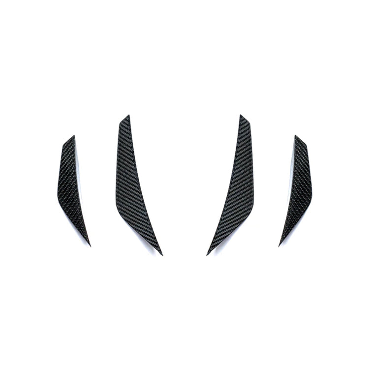 AutoTecknic Front Bumper Dry Carbon Canard Set BMW G8X M3/M4 2020-2022
