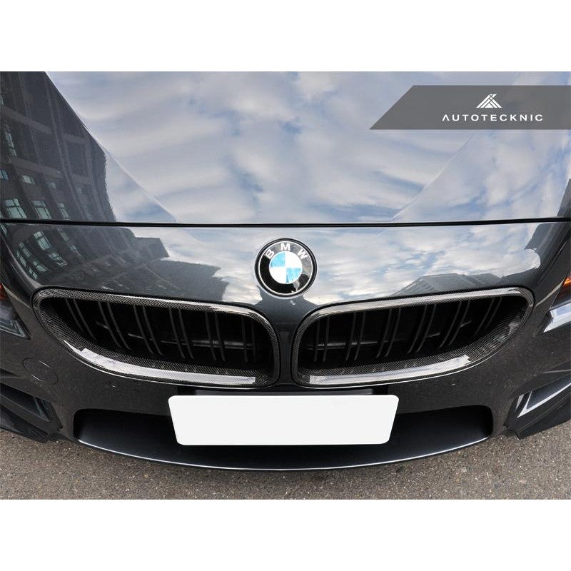 AutoTecknic Aero Replacement Dual Slats Grilles For BMW 6 Series F06, F12, F13 - AutoTalent