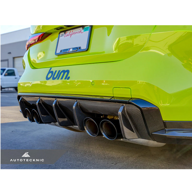 AutoTecknic Rear Diffuser Dry Carbon Performante | BMW M3 / M4 2020-2022