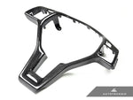 AutoTecknic Interior Steering Wheel Trim For Mercedes CLA 45 AMG C117 - AutoTalent