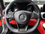 AutoTecknic Interior Steering Wheel Trim For Mercedes-Benz C117 CLA45 AMG - AutoTalent