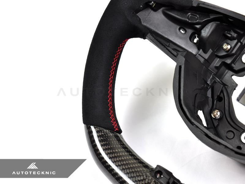 AutoTecknic Interior Steering Wheel Trim For Mercedes CLA45 AMG - AutoTalent