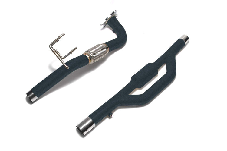 ARMYTRIX Ceramic Coated High-Flow Performance Race Downpipe | Secondary Downpipe | Audi TT and TTS MK2 8J 2007-2014