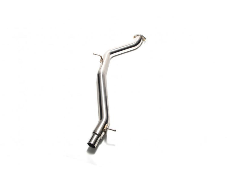 ARMYTRIX Stainless Steel Valvetronic Catback Exhaust System Quad Gold Coated Tips For Audi TT MK2 8J 2007-2014