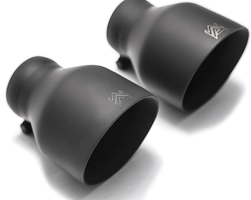 ARMYTRIX Stainless Steel Valvetronic Catback Exhaust System Dual Matte Black Tips For Audi TTS Quattro MK3 8S 2.0 TFSI 2015-2021