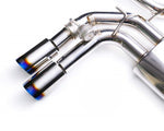 ARMYTRIX Stainless Steel Valvetronic Exhaust System Dual Blue Coated Tips For Audi A3 Sportback 8V 2013-2021