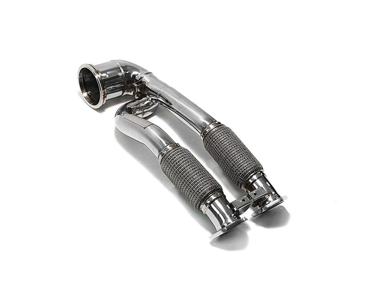 ARMYTRIX Sport Main Cat-Pipe w/200 CPSI Catalytic Converters For Audi RS3 8V 2.5L Turbo Sportback 2015-2016