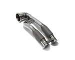 ARMYTRIX Ceramic Coated Sport Cat-Pipe w/200 CPSI Catalytic Converters For Audi RS3 8V 2.5L Turbo Sportback 2015-2016
