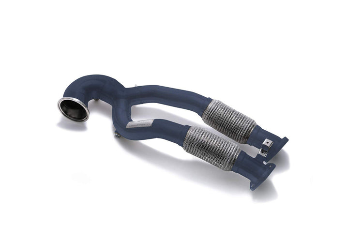 ARMYTRIX Ceramic Coated Race Downpipe w/Cat-Simulator For Audi RS3 8V 2017-2021