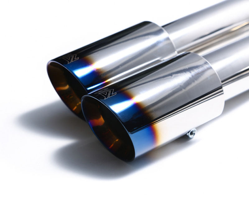 ARMYTRIX Stainless Steel Valvetronic Catback Exhaust System Quad Chrome Silver Tips For Audi S3 8V Sportback 2013-2021