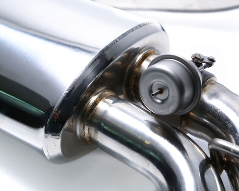 ARMYTRIX Stainless Steel Valvetronic Catback Exhaust System Quad Chrome Silver Tips For Audi S3 8V Sportback 2013-2021