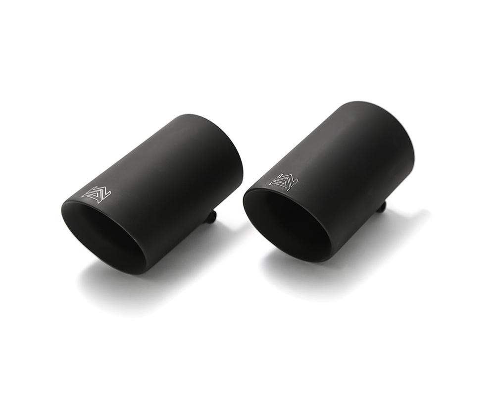 ARMYTRIX Stainless Steel Valvetronic Catback Exhaust System Quad Carbon Tips For Audi A4 Quattro 2.0 TFSI 4WD 2016-2021