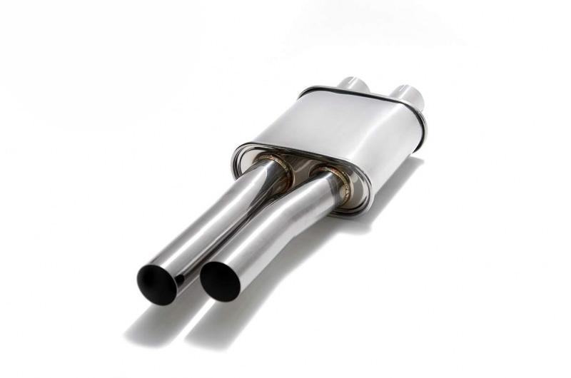 ARMYTRIX Stainless Steel Valvetronic Catback Exhaust System Quad Chrome Silver Tips For Audi S4 | S4 Avant 3.0L V6 Turbo B9 2017-2021