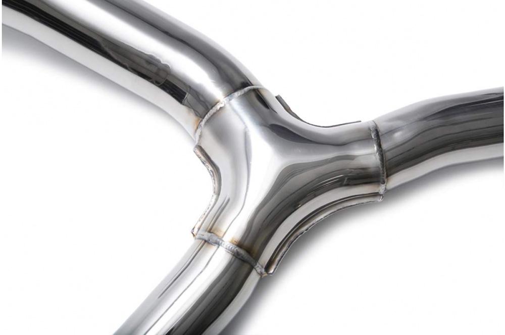 ARMYTRIX Stainless Steel Valvetronic Catback Exhaust System Quad Chrome Silver Tips For Audi A5 Coupe 2WD B9 2016-2021