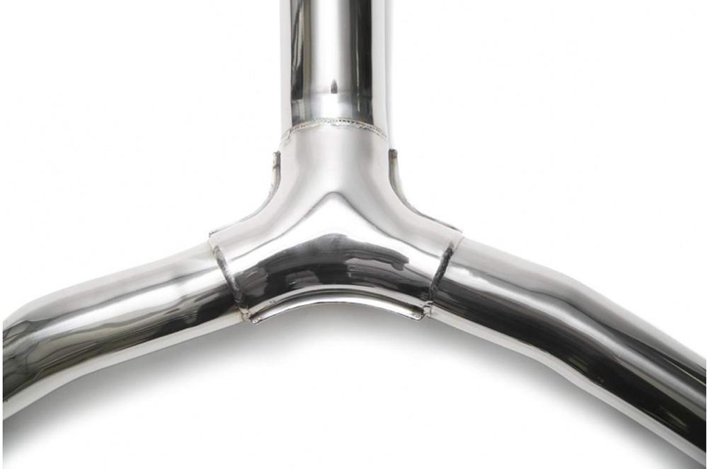 ARMYTRIX Stainless Steel Valvetronic Catback Exhaust System Quad Chrome Silver Tips For Audi A5 Coupe 4WD B9 2016-2021