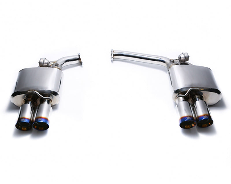 ARMYTRIX Stainless Steel Valvetronic Catback Exhaust System Quad Matte Black Tips For Audi A5 | A5 Quattro 2005-2015