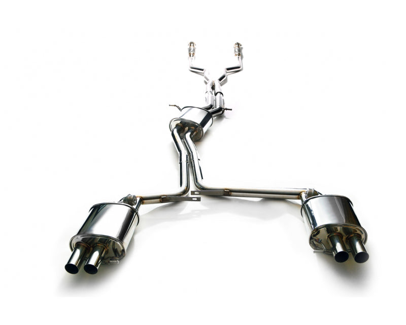 ARMYTRIX Stainless Steel Valvetronic Catback Exhaust System For Audi RS4 B8 4.2 V8 2013-2015