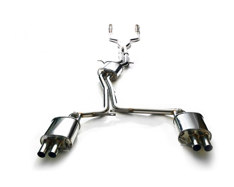 ARMYTRIX Stainless Steel Valvetronic Catback Exhaust System with Wireless Remote For Audi RS4 B8 4.2 V8 2013-2015