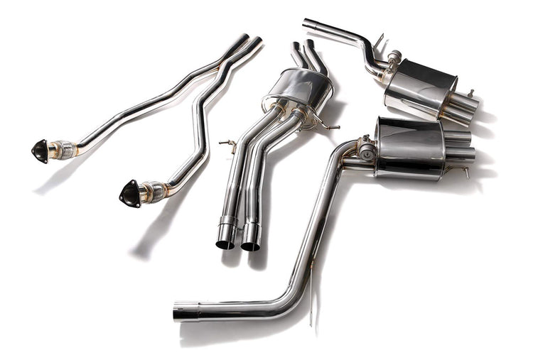 ARMYTRIX Stainless Steel Valvetronic Catback Exhaust System For Audi RS4 B8 4.2 V8 2013-2015