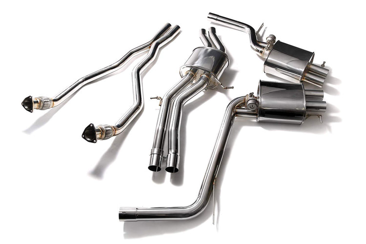 ARMYTRIX Stainless Steel Valvetronic Catback Exhaust System For Audi RS5 B8 4.2L V8 FSI 2011-2016