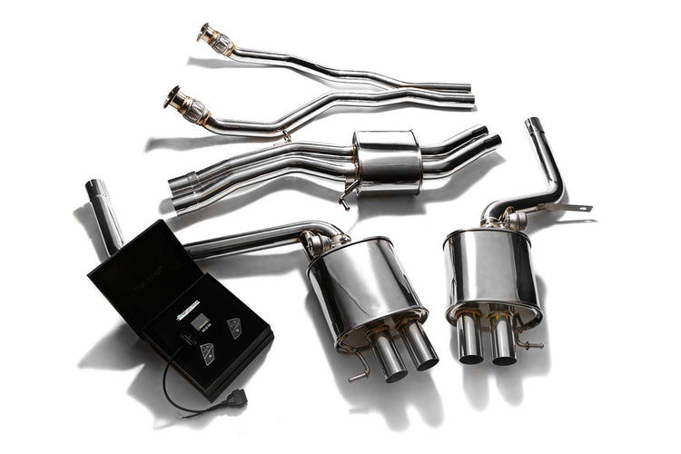 ARMYTRIX Stainless Steel Valvetronic Catback Exhaust System w/Wireless Remote Control For Audi RS5 B8 4.2L V8 FSI 2011-2016
