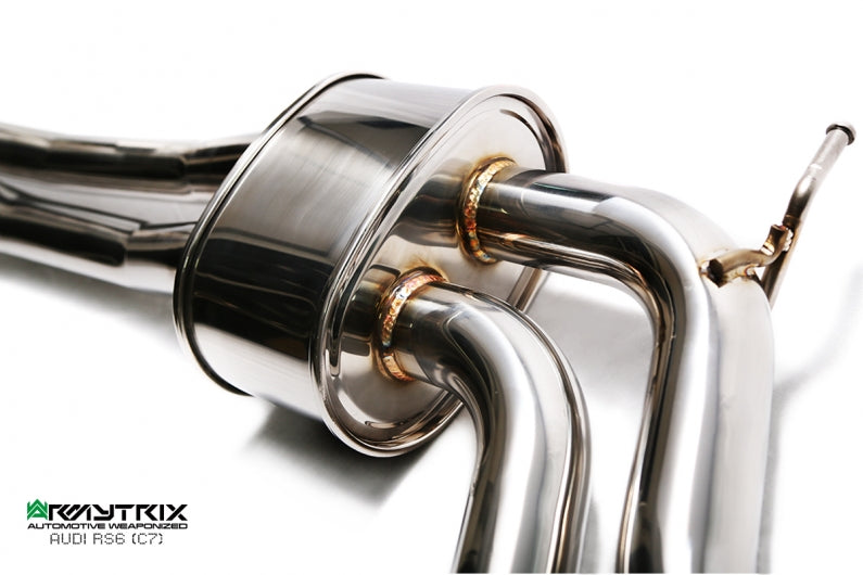 ARMYTRIX Stainless Steel Valvetronic Catback Exhaust System For Audi S6 Avant | S7 | RS6 | RS7 C7 4.0 TFSI V8 2014-2021