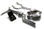 ARMYTRIX Stainless Steel Valvetronic Catback Exhaust System Quad Carbon Tips For Audi A6 | A7 C7 3.0 TFSI V6 2011-2021