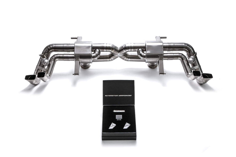 ARMYTRIX Titanium Valvetronic Exhaust System For Audi R8 V10 5.2L FSI 2016-2021