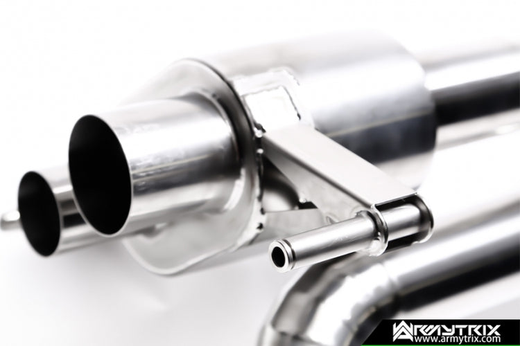 ARMYTRIX Titanium Valvetronic Exhaust System For Audi R8 V10 5.2L FSI 2014-2015