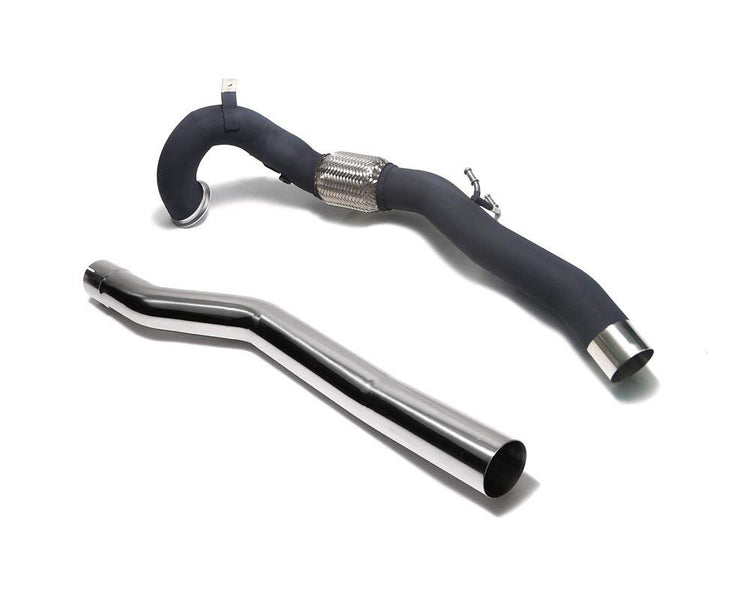 ARMYTRIX Ceramic Coated High-Flow Performance Race Downpipe & Secondary Downpipe w/Cat Simulator For Audi S3 Sportback | Sedan 8V 2013+