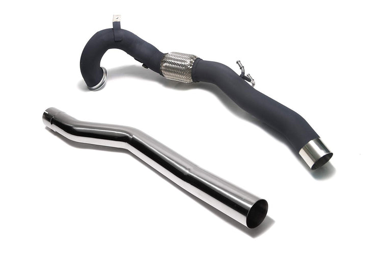 ARMYTRIX Ceramic Coated High-Flow Performance Race Downpipe / Secondary Downpipe For Audi S3 8V | VW Golf R MK7