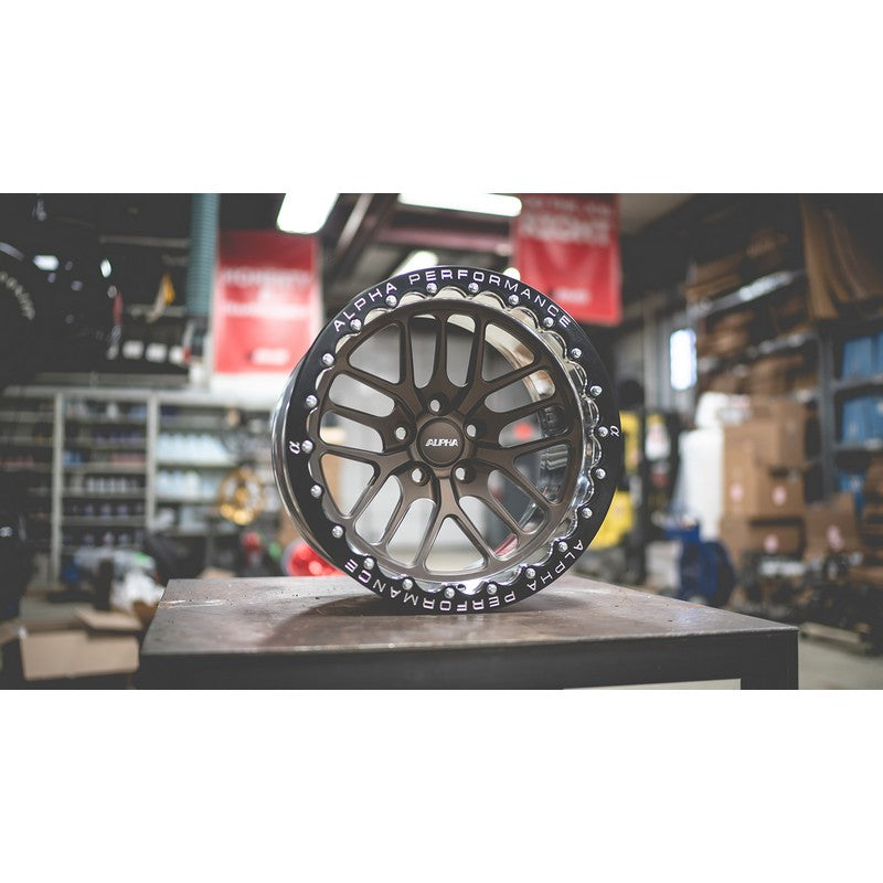 Ams Performance Race X 17X10" Front Beadlock Drag Wheel For Nissan R35 - AutoTalent