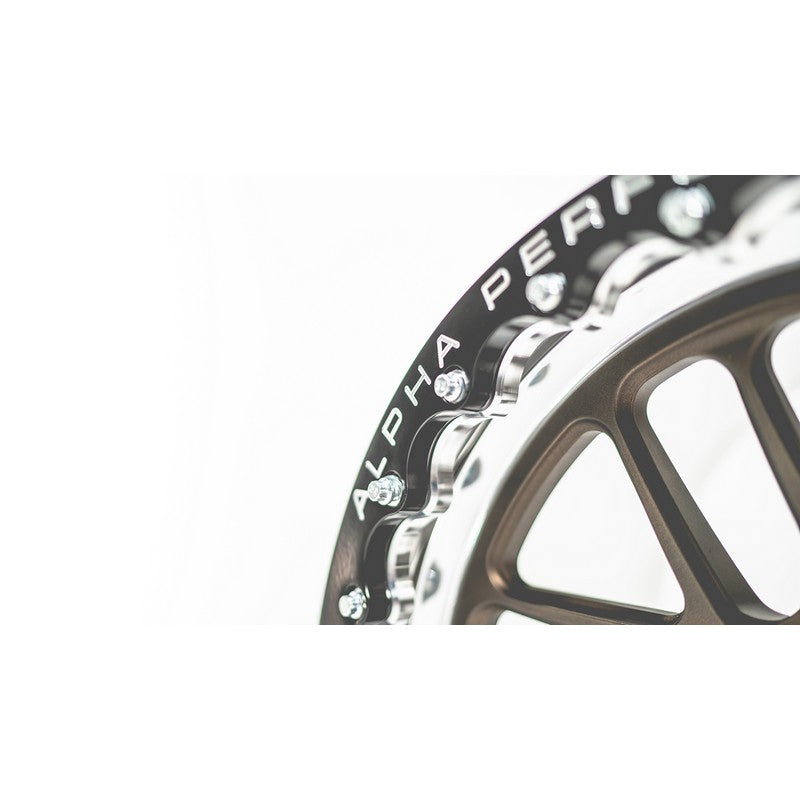 Ams Performance Alpha Race X 15X12" 2pc Rear Beadlock Wheel For Nissan R35 - AutoTalent