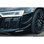 Capristo Aero Carbon Front Fins For Audi R8 V10 - AutoTalent