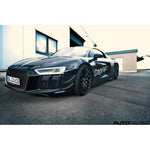 Capristo Front Carbon Fins For Audi R8 V10 - AutoTalent