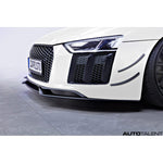 Capristo Aero Carbon Front Fins Set For Audi R8 V10 - AutoTalent