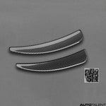 Capristo Aero Front Carbon Fins For Audi R8 V10 - AutoTalent