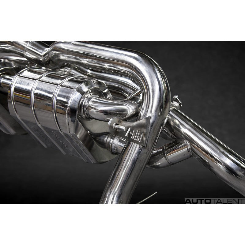 Capristo X-pipe Exhaust System For Audi R8 V10 - AutoTalent