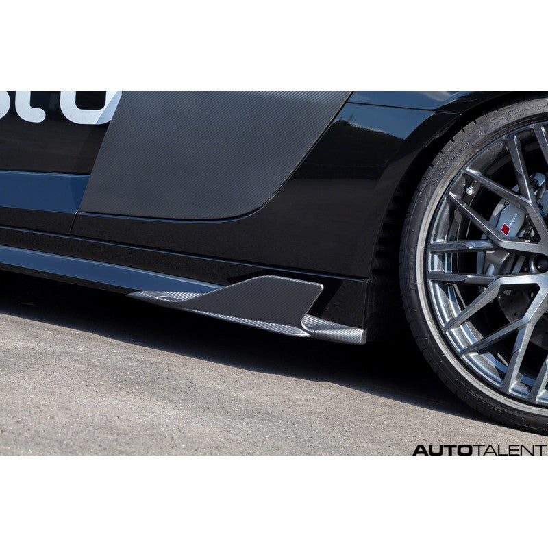 Capristo Aero Side Fins For Audi R8 V10 - AutoTalent