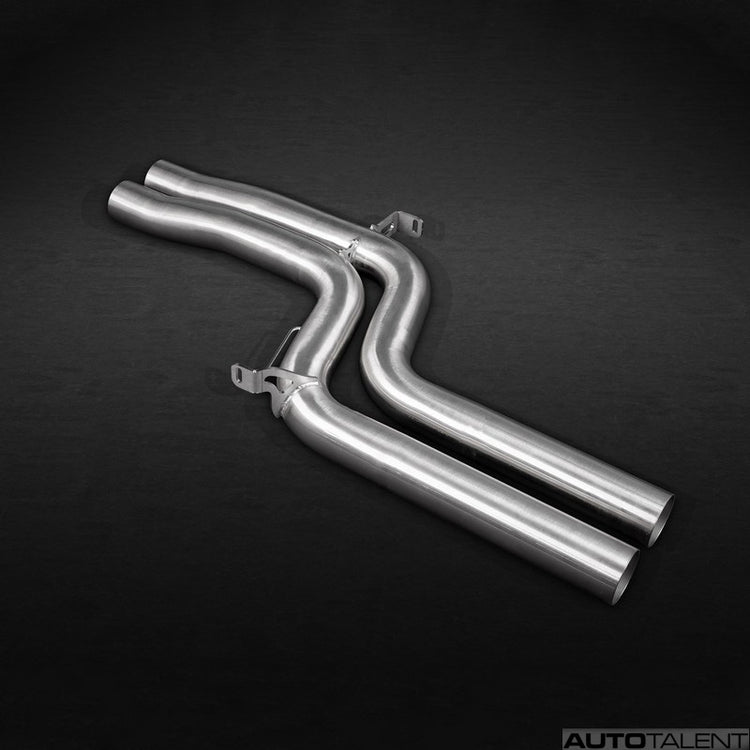 Capristo Exhaust Non Resonated Mid Pipe For Audi RS4 B8 - AutoTalent