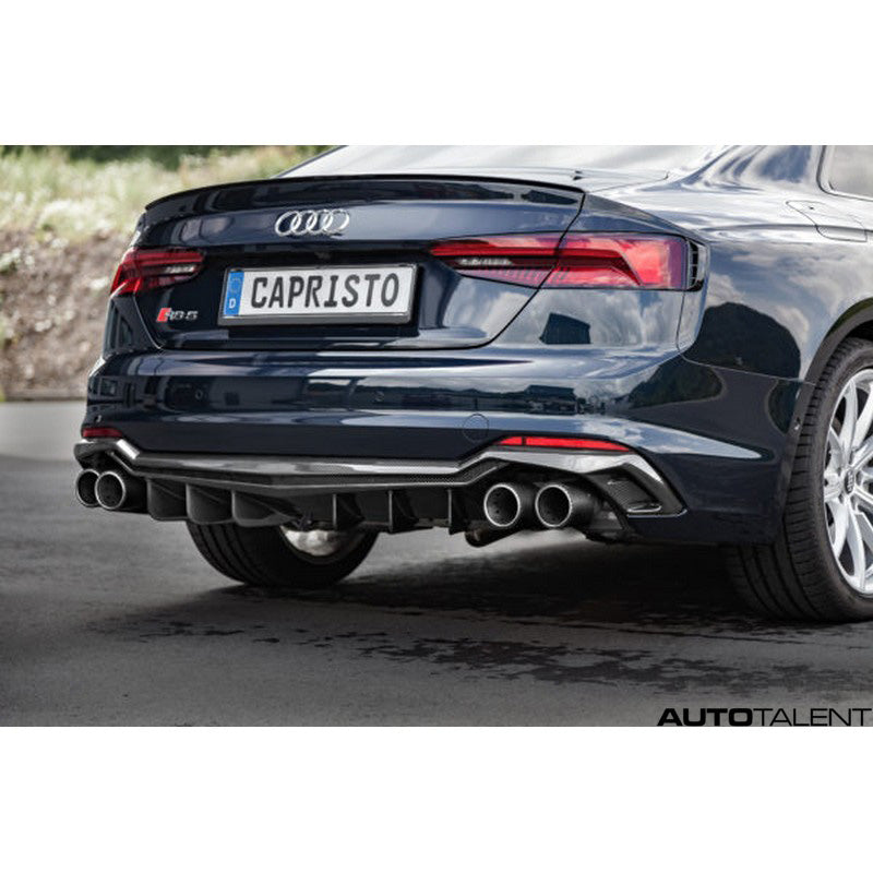 Capristo Exhuast Carbon Tips For Audi RS5 F5 - AutoTalent