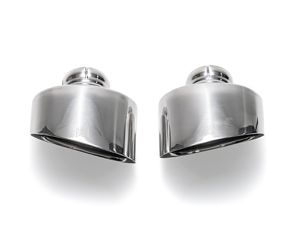 ARMYTRIX Stainless Steel Valvetronic Catback Exhaust System Dual Chrome Silver Tips For Audi RS3 8V 2.5L Turbo Sportback 2015-2021