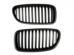 AutoTecknic Aero Stealth Black Front Grilles For BMW 520i - AutoTalent